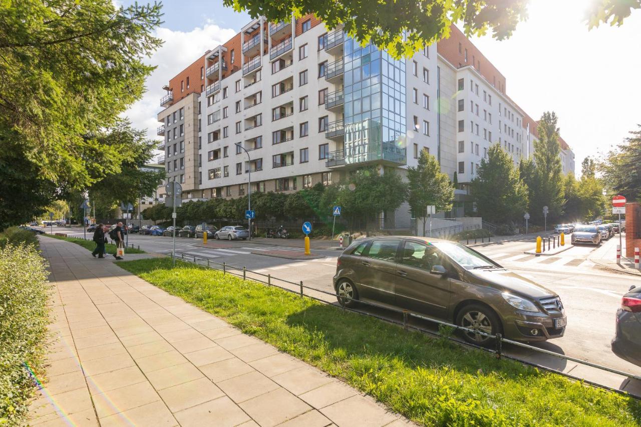 Mokotow Premium Apartment With Terrace Warschau Buitenkant foto