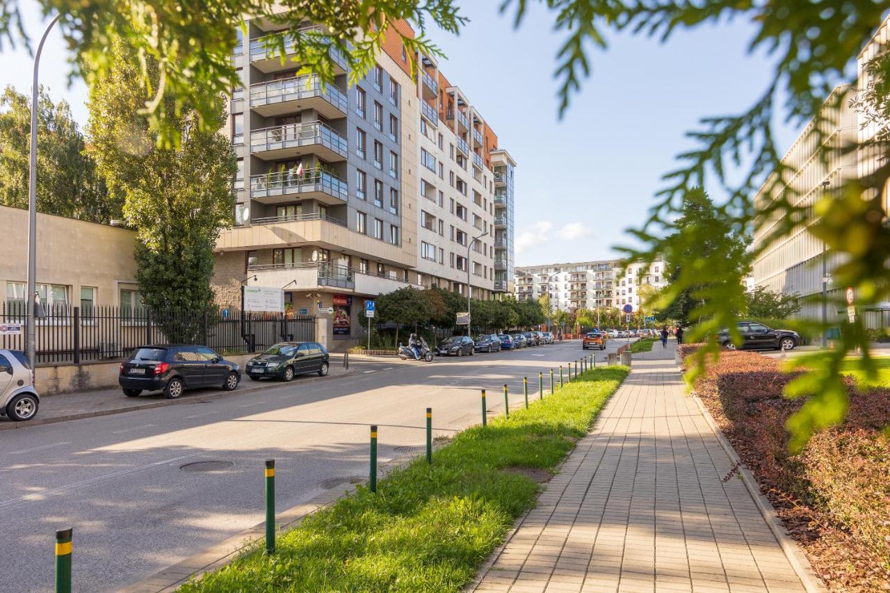 Mokotow Premium Apartment With Terrace Warschau Buitenkant foto